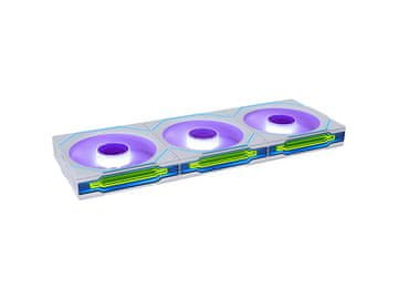 Lian Li Ventilator za kućište Lian Li UNI FAN SL-INF Wireless 120 ARGB PWM 120mm, 3 Pack+kontroler, bijeli