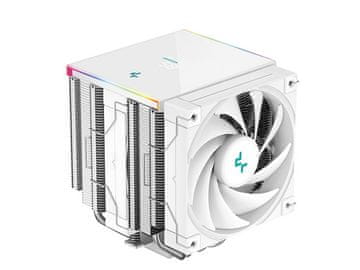 DEEPCOOL Hladnjak za procesor DeepCool AK620 DIGITAL SE WH, 2x120mm, ARGB, LCD, bijeli
