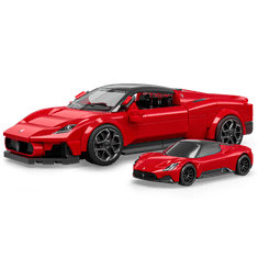 Mattel Brick Shop Hot Wheels Speed Maserati