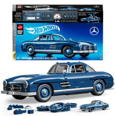Mattel Brick Shop Hot Wheels Premium Mercedez-Benz 300 SL