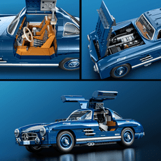Mattel Brick Shop Hot Wheels Premium Mercedez-Benz 300 SL