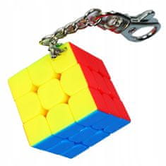 KOSTKA QiYi 3x3x3 privjesak za ključeve 30 mm