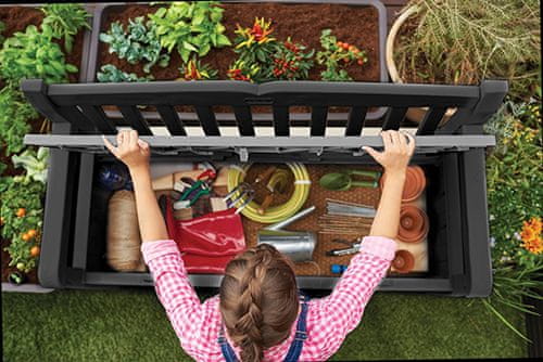 Kapacitet 265 litara i mogućnost zaključavanja