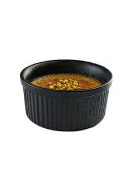 Keramička zdjela za crni ombre krem brulee 10 cm ZA pečenje