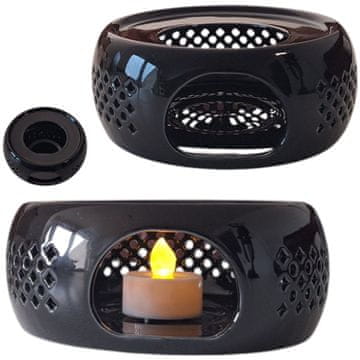 Keramički grijač ZA vrč, kuhalo za vodu, ZA svijeću, lampu za čaj, crni