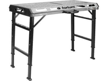 Fortum Prijenosni stol za zavarivanje 4759970 portable welding table, 107x53cm, height 70-93cm