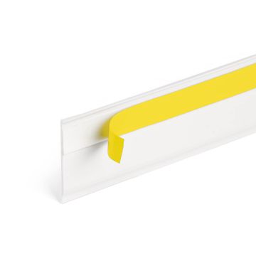 Seiletech.de FENSTERLEISTE MIT LIPPE - 25 m - 30 mm x 1,5 mm - selbstklebend - Weiß - Flachleiste Dichtungleiste Profileleiste Abschlussleiste