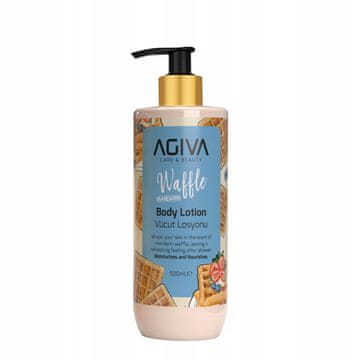 AGIVA - Losion za tijelo s mirisom vafla i mandarine 500 ml