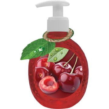 LARA - Tekući sapun s mirisom višnje i pumpicom 75 ml