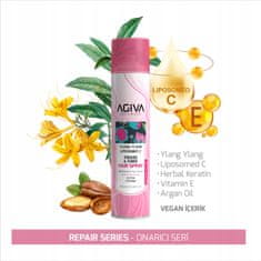 AGIVA - Lak za kosu s ylang ylangom i keratinom, ultra jak 250 ml
