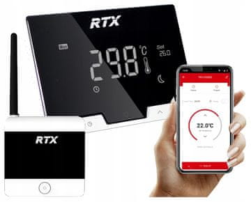 RTX TUYA WiFi termostat, regulator grijanja, regulator temperature peći za bojler
