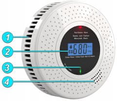 RTX Detektor dima i ugljičnog monoksida 2 u 1 TUYA ZIGBEE CERTIFICIRAN