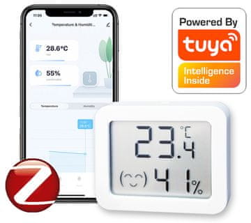 RTX Najmanji Zigbee Tuya LCD senzor temperature i vlažnosti #Izvoz