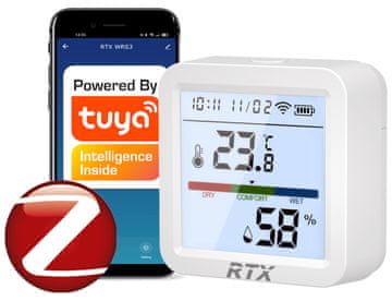 RTX Zigbee Tuya LCD senzor temperature i vlažnosti