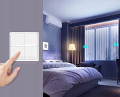 RTX Daljinski upravljač 12 scena 4 tipke ZigBee Tuya