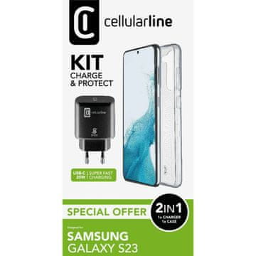 CellularLine Set dodatne opreme CellularLine, Samsung S23
