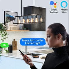 Tellur TELLUR WIFI pametna žarulja E27, 6W JANTARNE