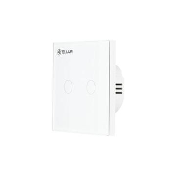 Tellur TELLUR WIFI pametni prekidač, dvostruki, 1800W, 10A