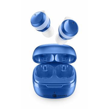 MUSICSOUND Music Sound FLOW, Bluetooth TWS slušalice, plave