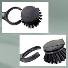 Kela Set četkica za posuđe KL-12158 Plastična posuda za jamu crna 26x6,5x9,5cm
