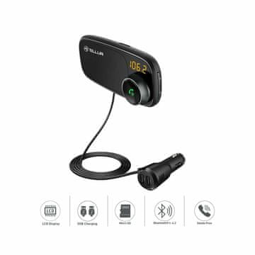 MojPlanet Tellur Bluetooth FM odašiljač FMT-B6