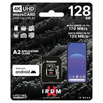 GoodRam GOODRAM microSD 128GB 170MB/s IRDM M2A memorijska kartica
