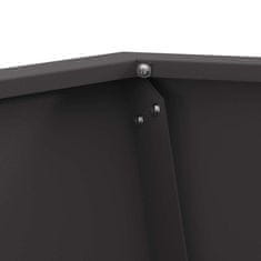 Vidaxl Kamin Crna 50 x 50 x 40 cm Čelik