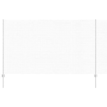 Vidaxl Ograda s postovima Siva