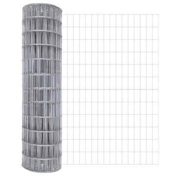 Vidaxl Euro ograda 1 x 10 m Željezo prekriveno PVC-om