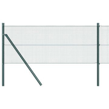 Vidaxl Stup za ogradu Zelena 100 x 0,4 m (16 x 16 mm mreža)