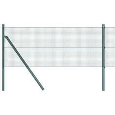 Vidaxl Stup za ogradu Zelena 100 x 0,4 m (mreža 12 x 12 mm)