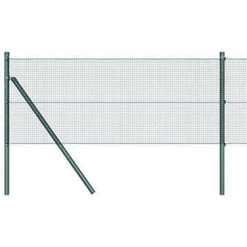 Vidaxl Stup za ogradu Zelena 100 x 0,4 m (mreža 12 x 12 mm)