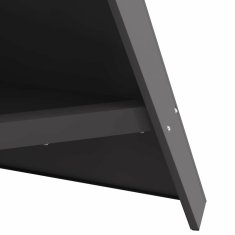 Vidaxl Kamin Crna 58 x 40 x 100 cm Čelik