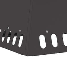 Vidaxl Kamin Crna 48 x 48 x 40 cm Čelik