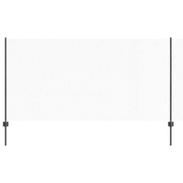 Vidaxl Ograda s postovima Siva