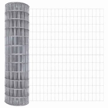 Vidaxl Euro ograda 1,6 x 10 m Željezo prekriveno PVC-om