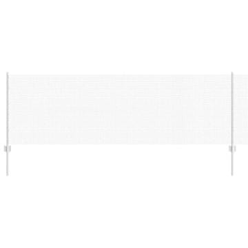 Vidaxl Ograda s postovima Srebrna