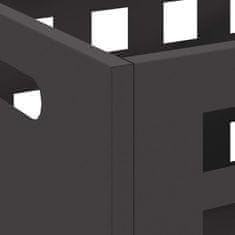 Vidaxl Kamin Crna 50 x 30 x 40 cm Čelik