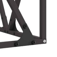 Vidaxl Kamin Crna 50 x 50 x 35 cm Čelik