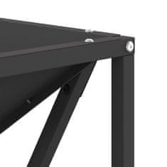 Vidaxl Kamin Crna 50 x 50 x 35 cm Čelik