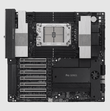 ASUS PRO WS WRX90E-SAGE SE matična ploča, AMD WRX90, Dual 10Gb LAN (90MB1FW0-M0EAY0)