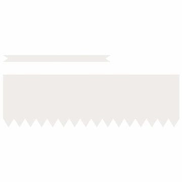 Vidaxl Ograda oko Travnjaka 20 szt. Bijelo 100 x 0,05 x 30 cm