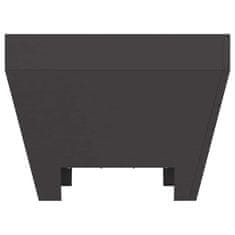 Vidaxl Kamin Crna 50 x 50 x 38 cm Čelik