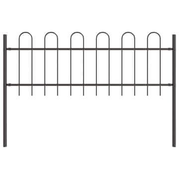 Vidaxl Vrtna Ograda BOXTEL Siva