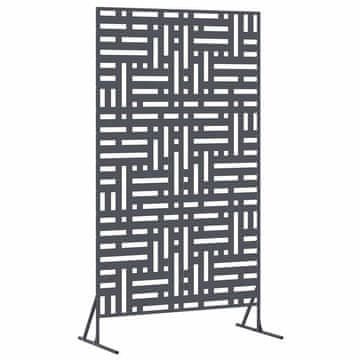 Vidaxl Zaslon za privatnost Antracit 100 x 50 x 180 cm Čelik