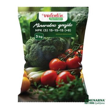 Valentin OPTIMUM NPK (S) 15-15-15, 3 kg