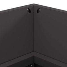 Vidaxl Kamin Crna 160 x 45 x 35 cm Čelik