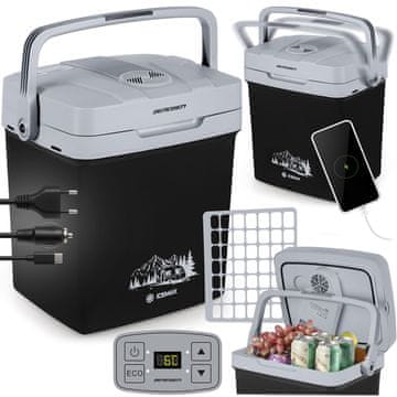 Berdsen Icemax putni hladnjak 26 litara s ECO načinom rada - crni