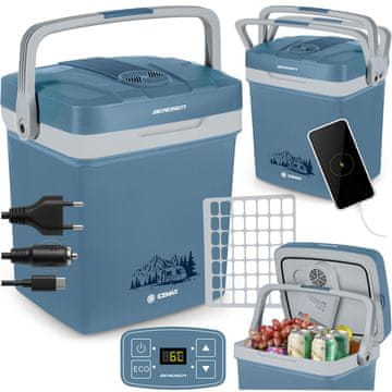 Berdsen Icemax putni hladnjak 26 litara s ECO načinom rada - plavi