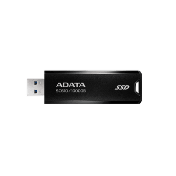 AData SC610 vanjski SSD disk, USB 3.2 Gen2, 1TB (SC610-1000G-CBK/RD)